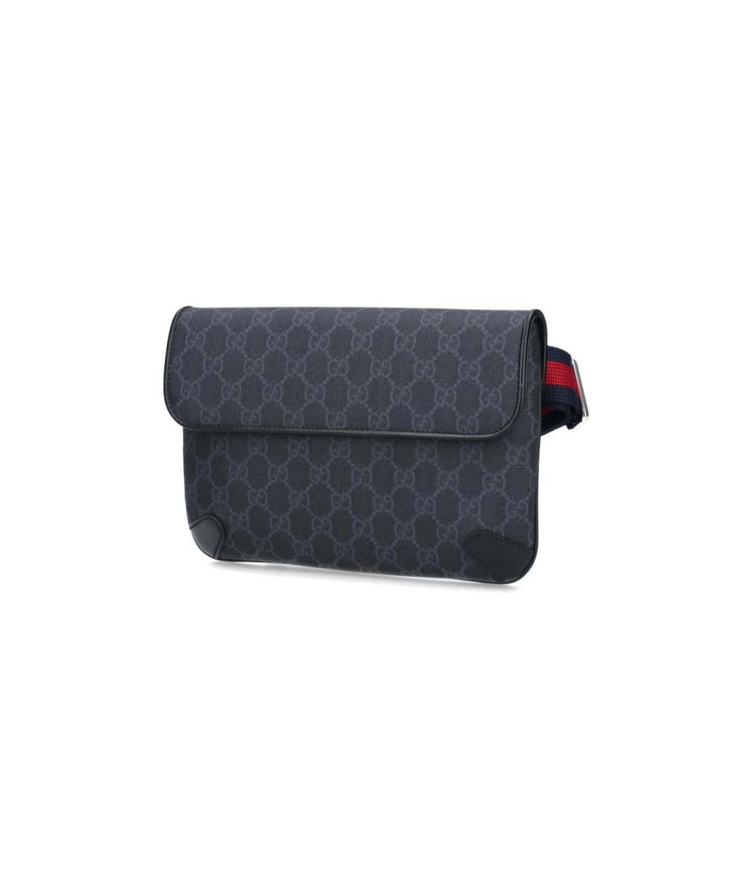 GUCCI Черная синтетическая сумка на плечо, фото 2