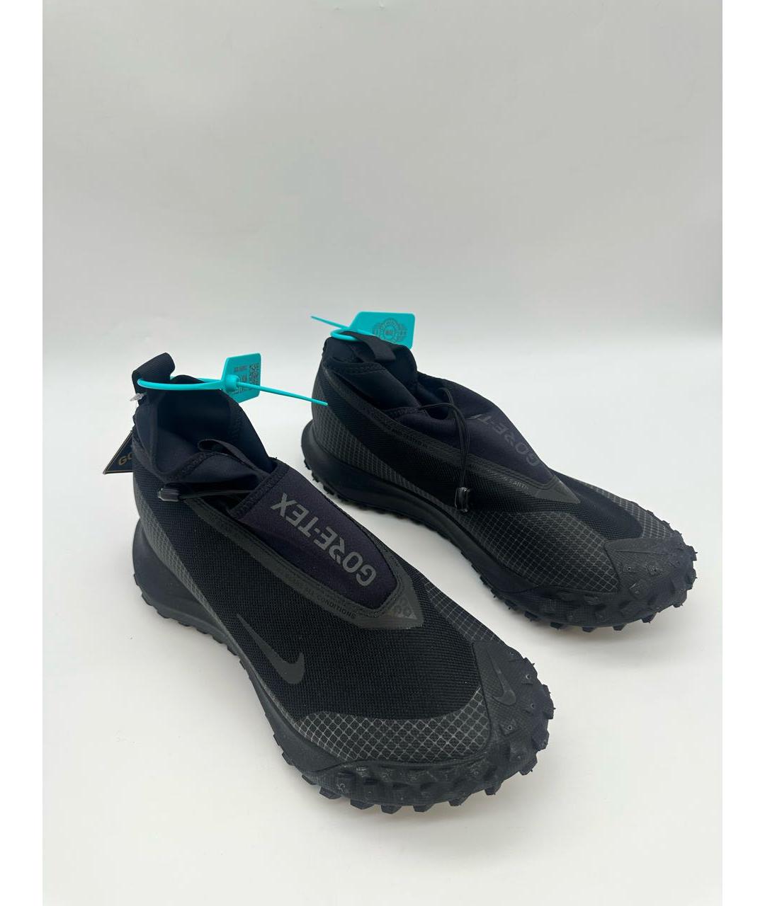 NIKE ACG Черные текстильные высокие кроссовки / кеды, фото 6
