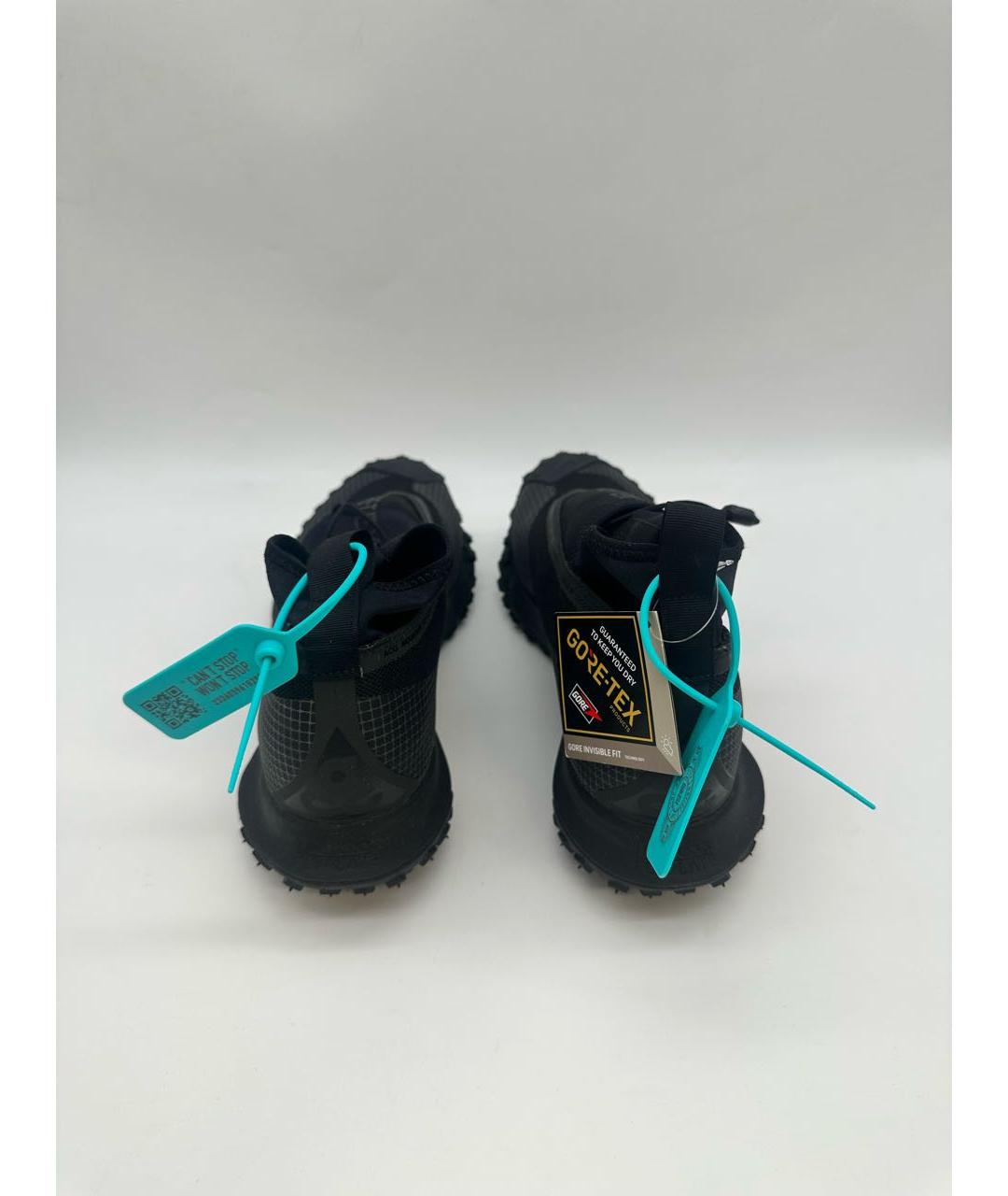 NIKE ACG Черные текстильные высокие кроссовки / кеды, фото 4