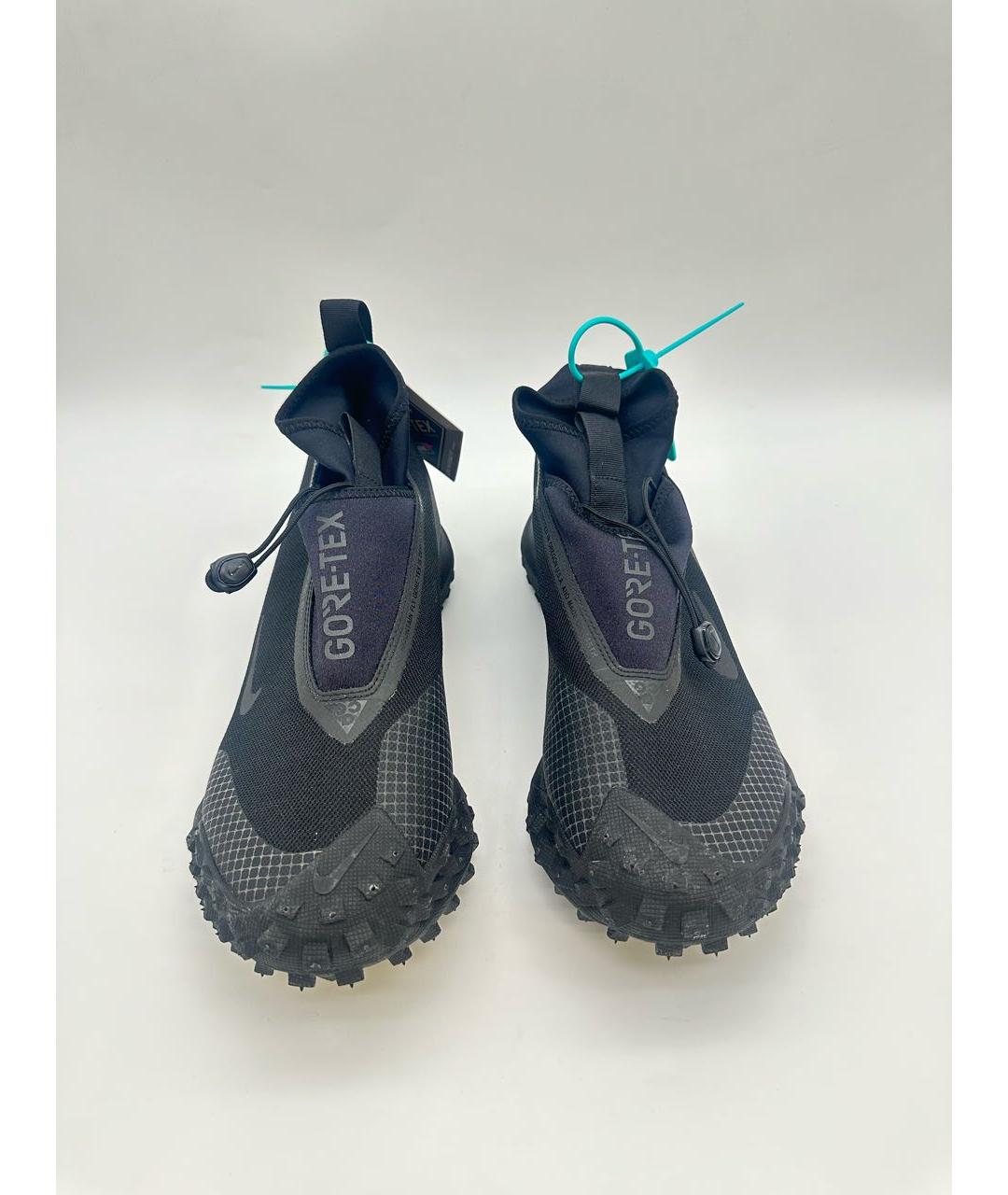 NIKE ACG Черные текстильные высокие кроссовки / кеды, фото 2