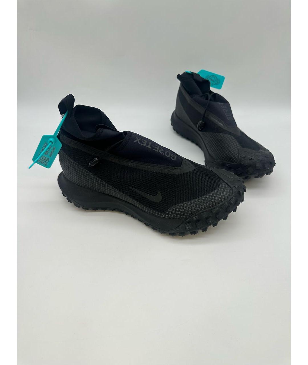 NIKE ACG Черные текстильные высокие кроссовки / кеды, фото 5