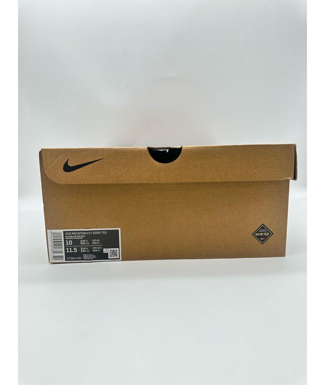 NIKE ACG Черные текстильные высокие кроссовки / кеды, фото 8