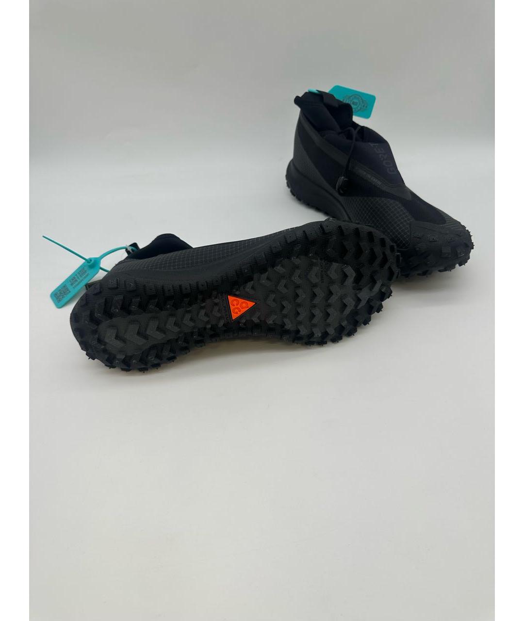 NIKE ACG Черные текстильные высокие кроссовки / кеды, фото 7