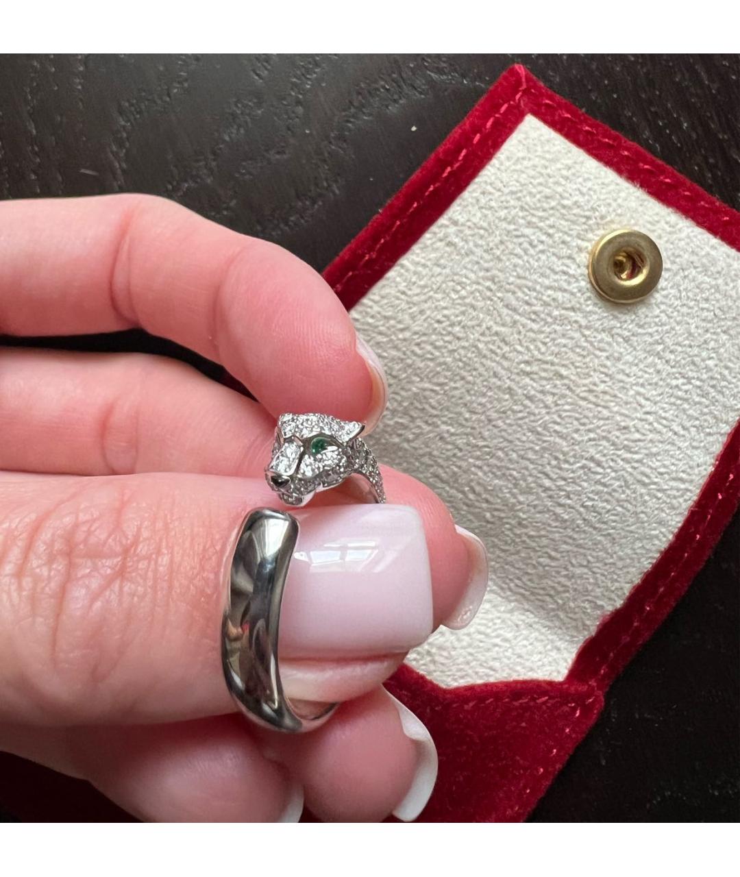 CARTIER Серебряное кольцо из белого золота, фото 5