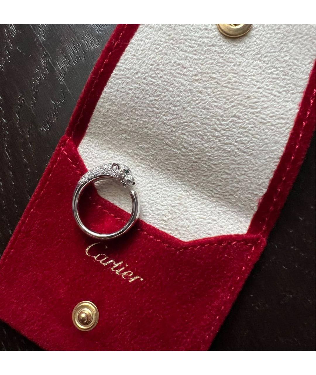 CARTIER Серебряное кольцо из белого золота, фото 2