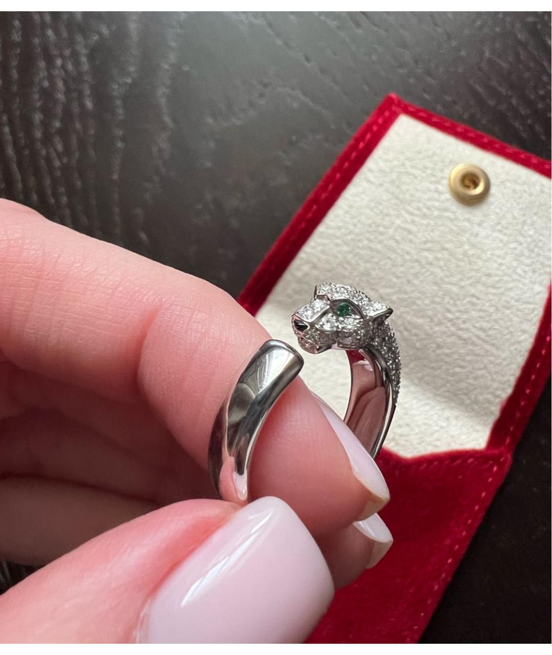 CARTIER Серебряное кольцо из белого золота, фото 3