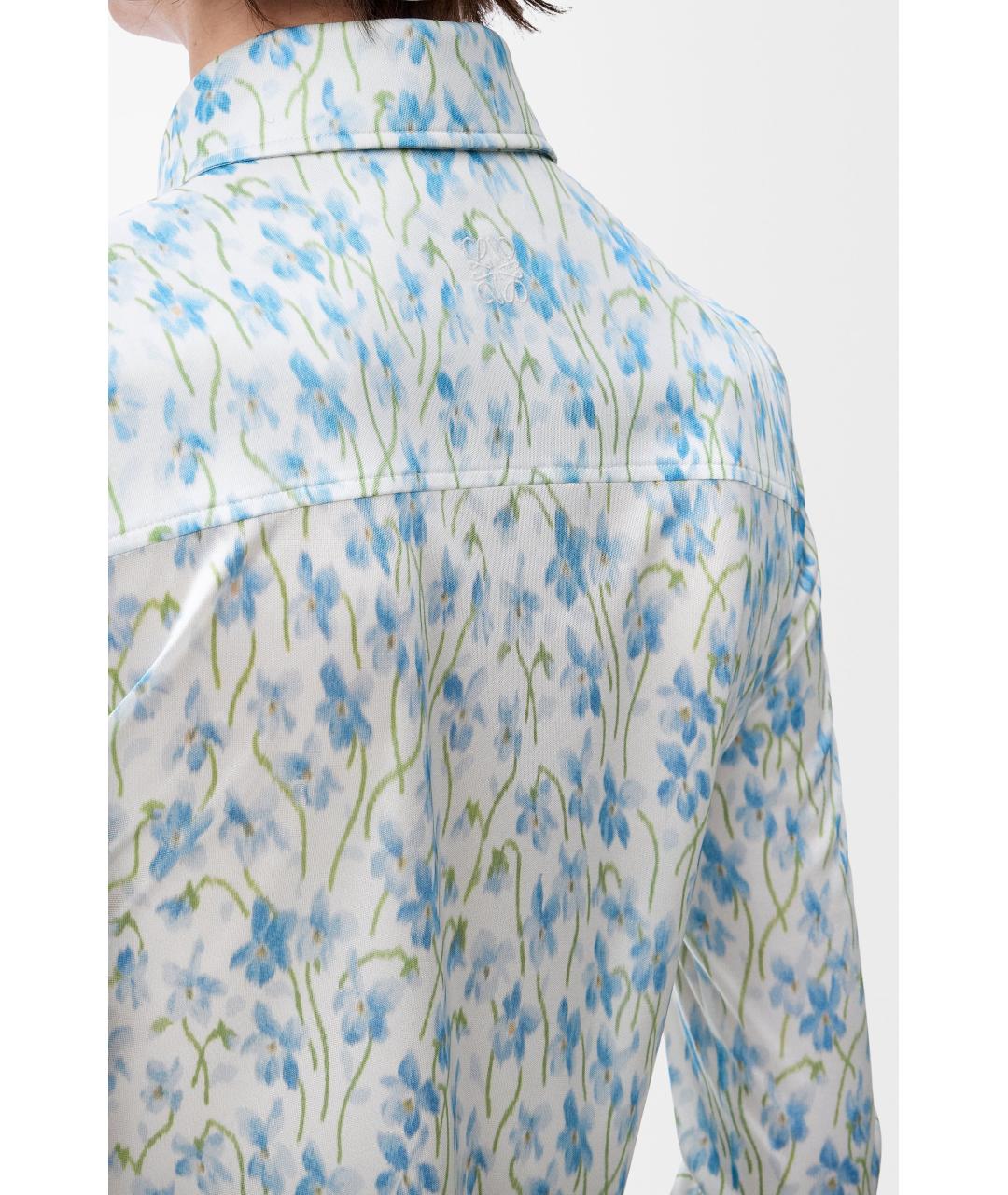 LOEWE Голубая блузы, фото 4
