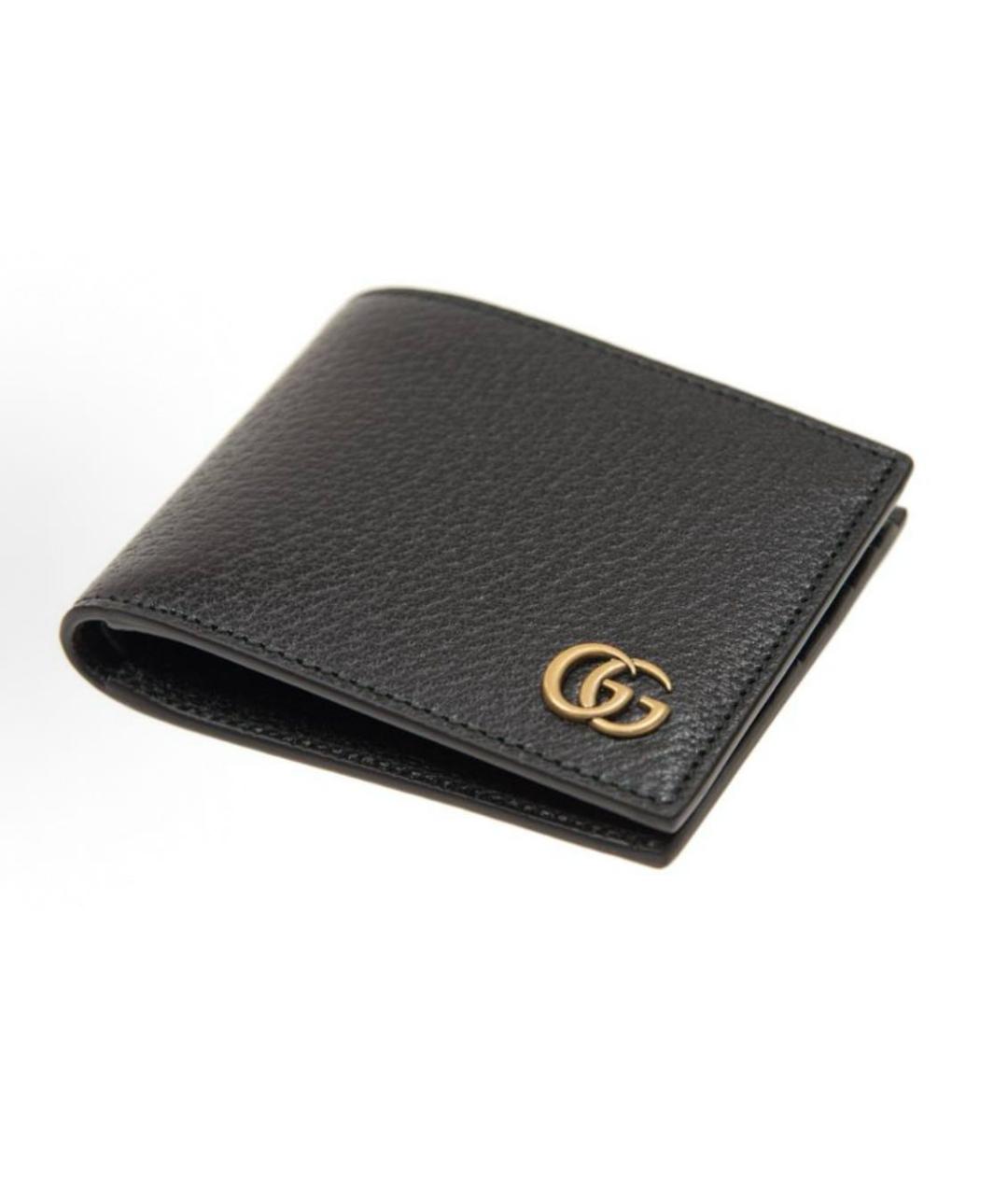 GUCCI Черный кожаный кардхолдер, фото 2