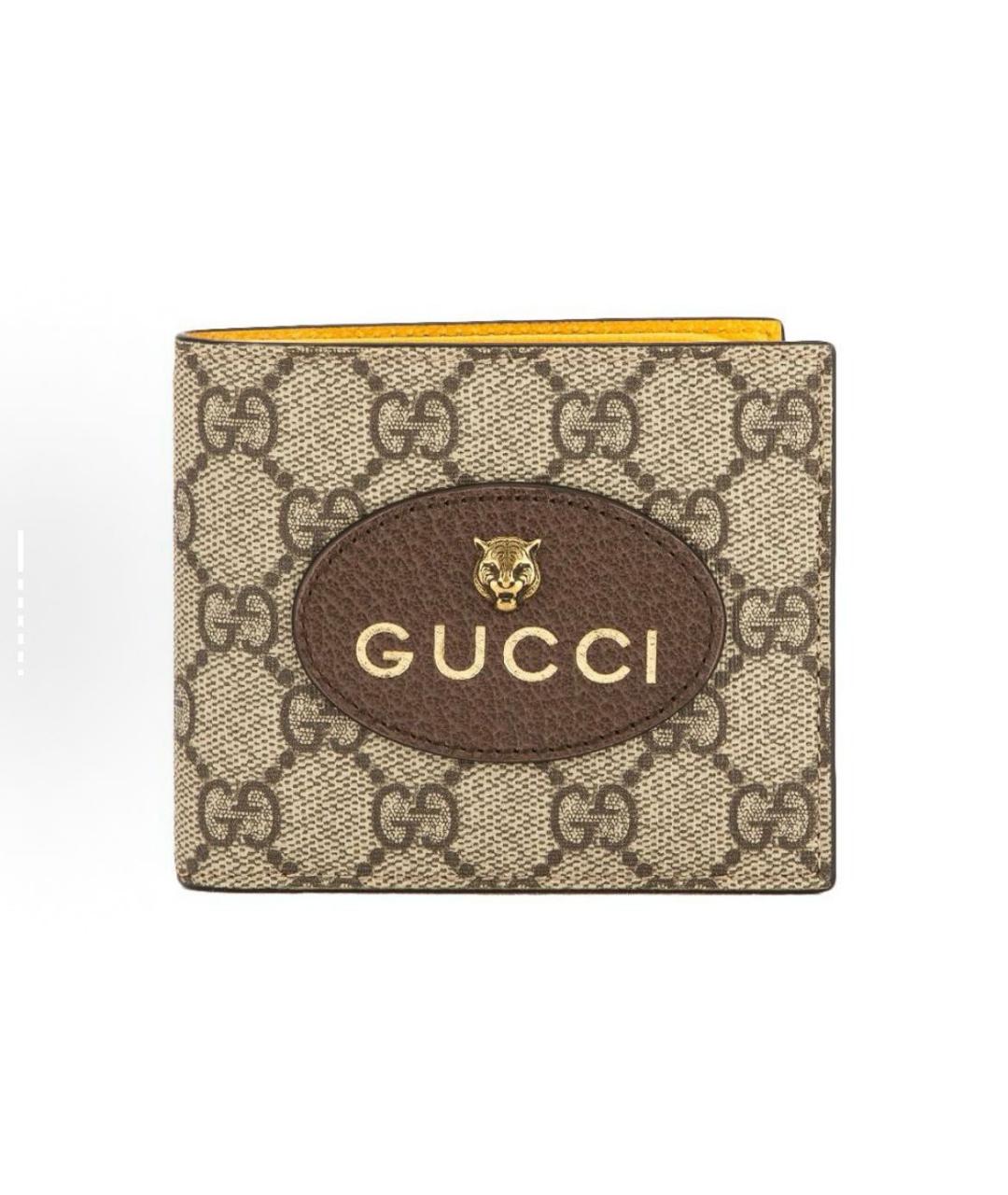 GUCCI Коричневый кошелек, фото 6