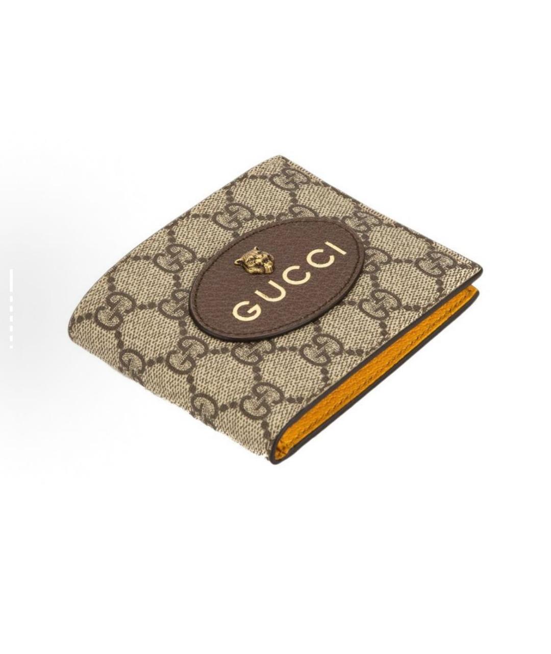 GUCCI Коричневый кошелек, фото 2
