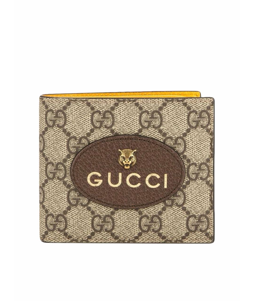 GUCCI Коричневый кошелек, фото 1