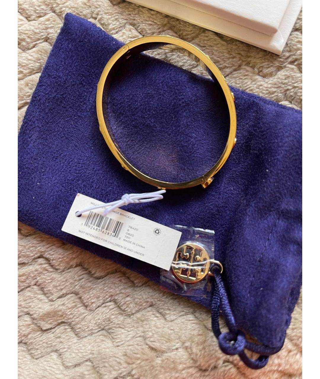 TORY BURCH Золотой браслет, фото 7