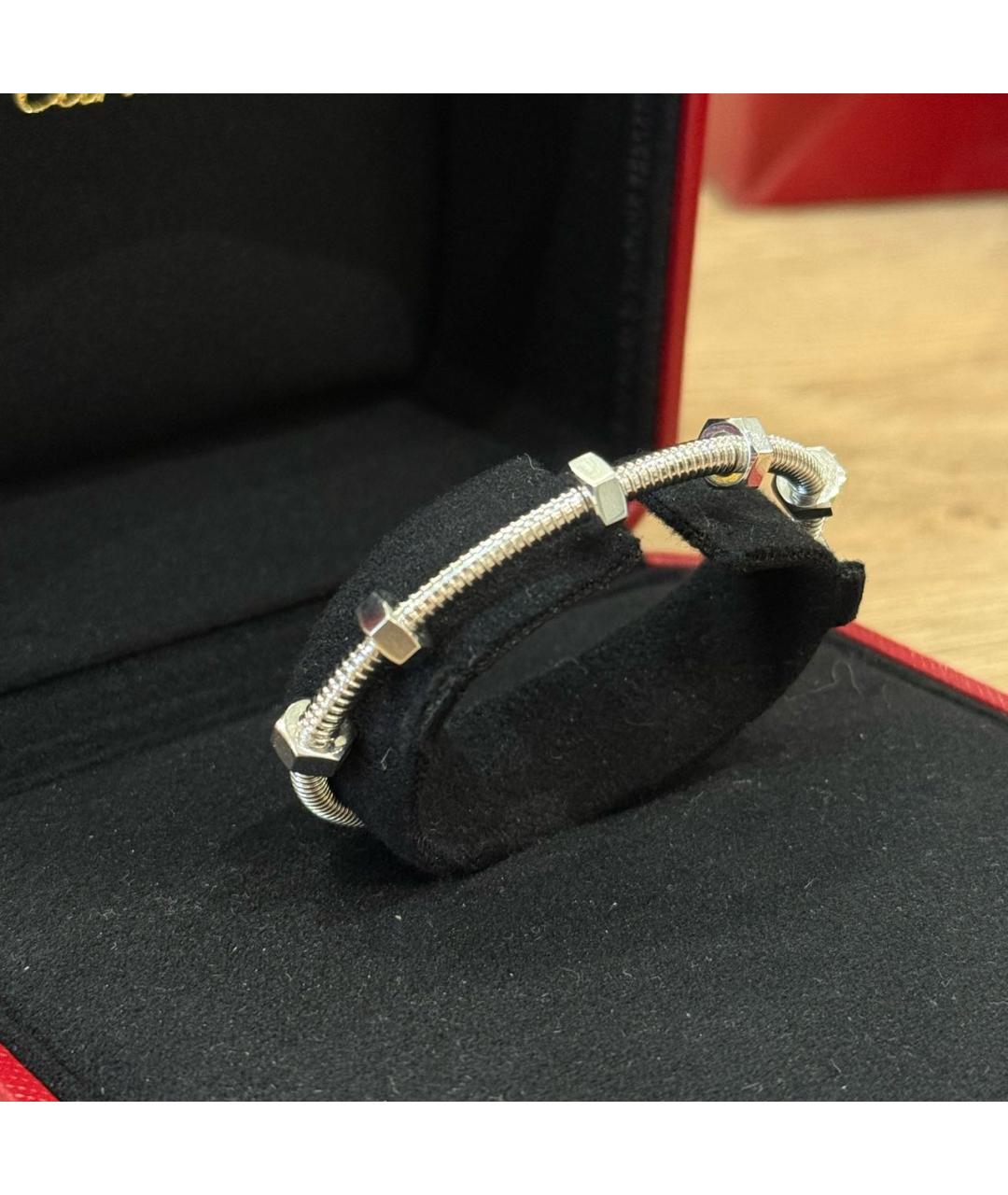 CARTIER Браслет из белого золота, фото 4