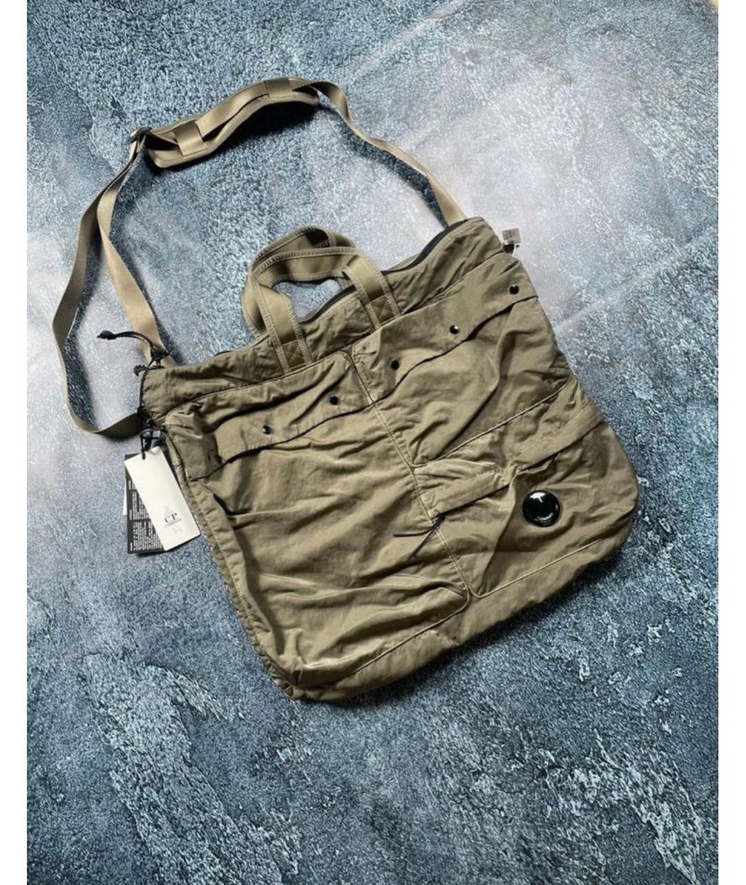 CP COMPANY Зеленая сумка на плечо, фото 4