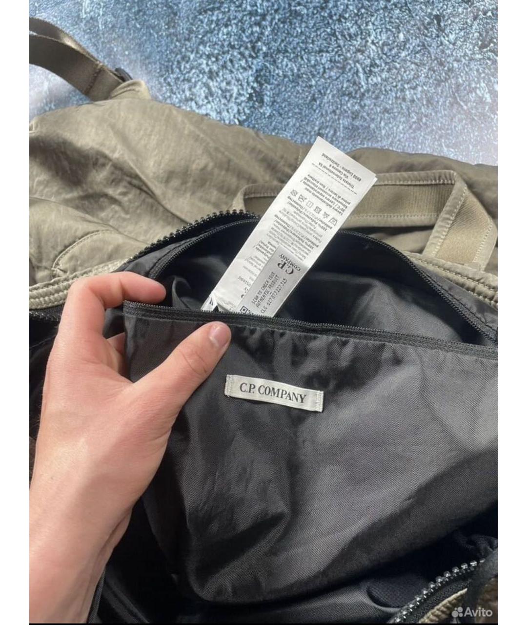 CP COMPANY Зеленая сумка на плечо, фото 5