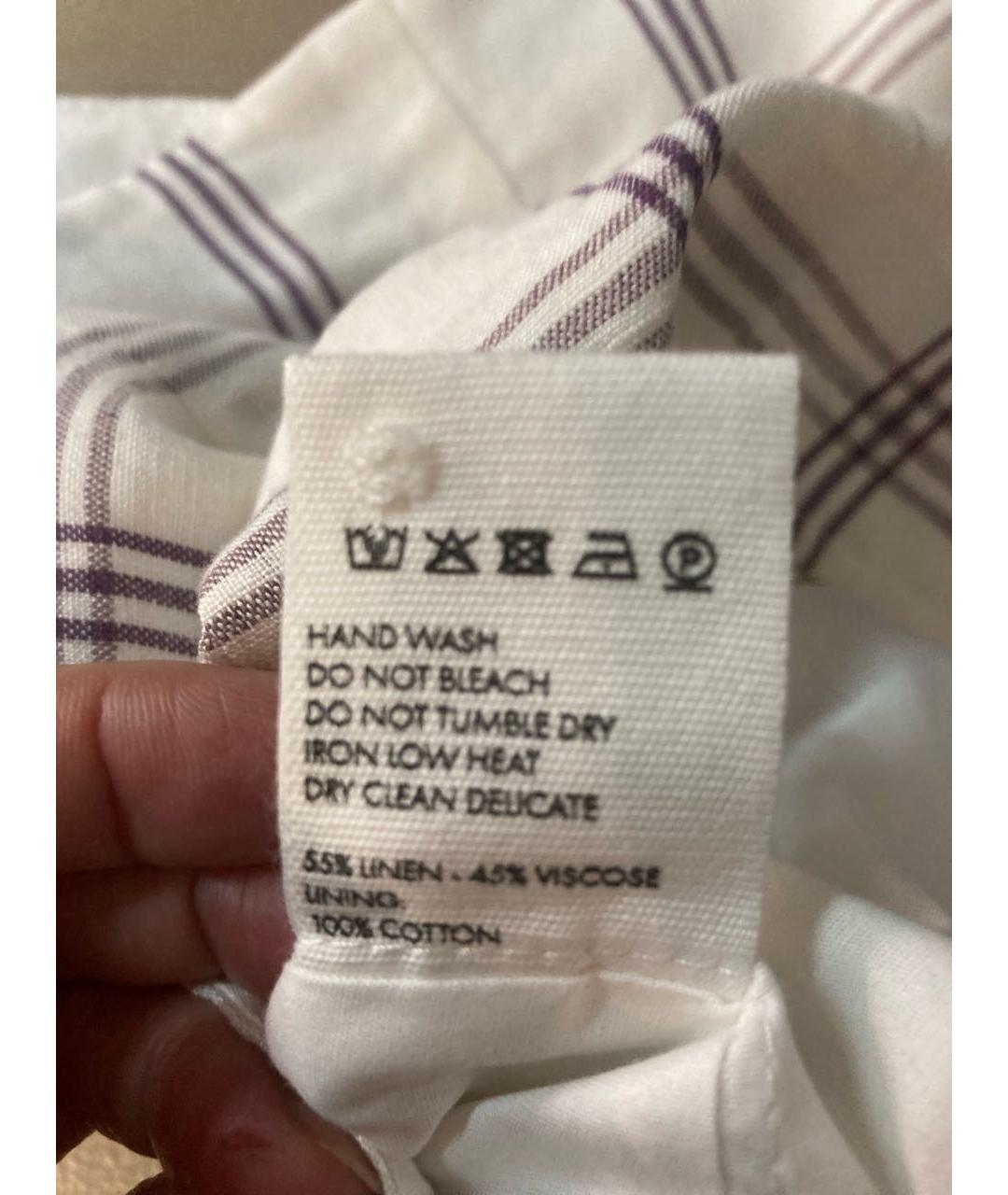 JACQUEMUS Белая льняная майка, фото 6