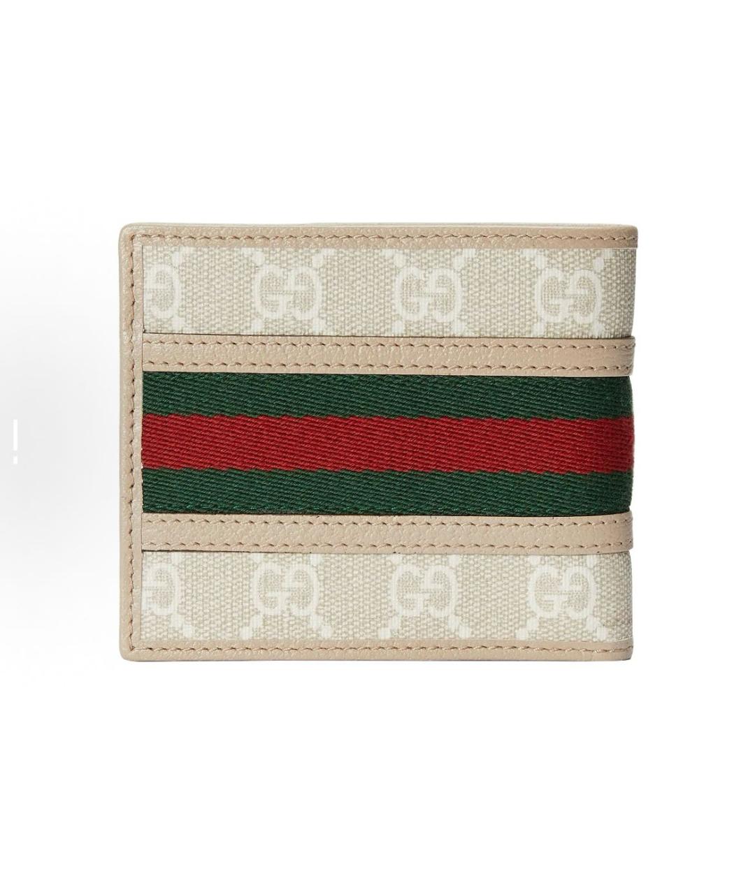 GUCCI Бежевый кошелек, фото 3