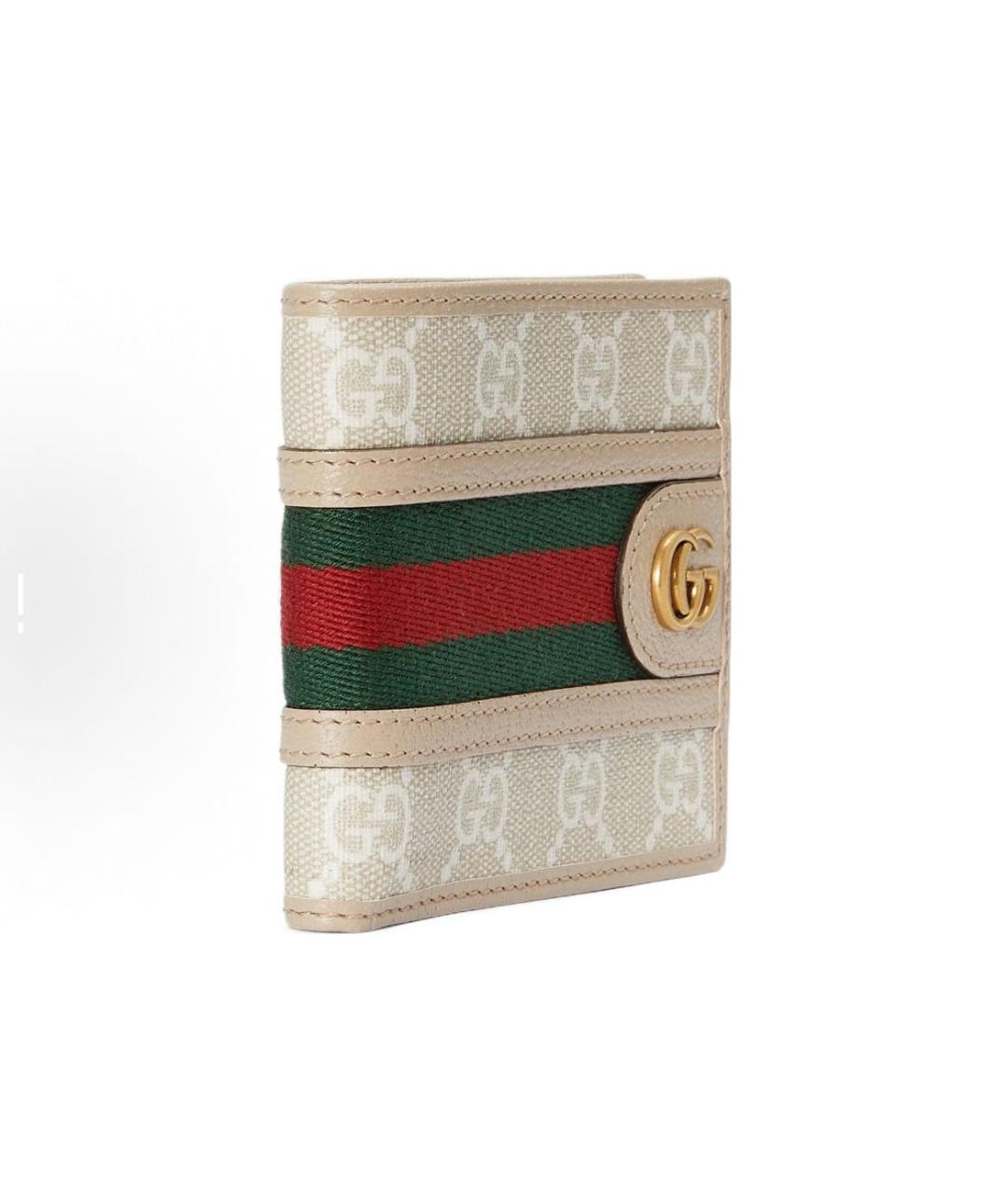 GUCCI Бежевый кошелек, фото 2