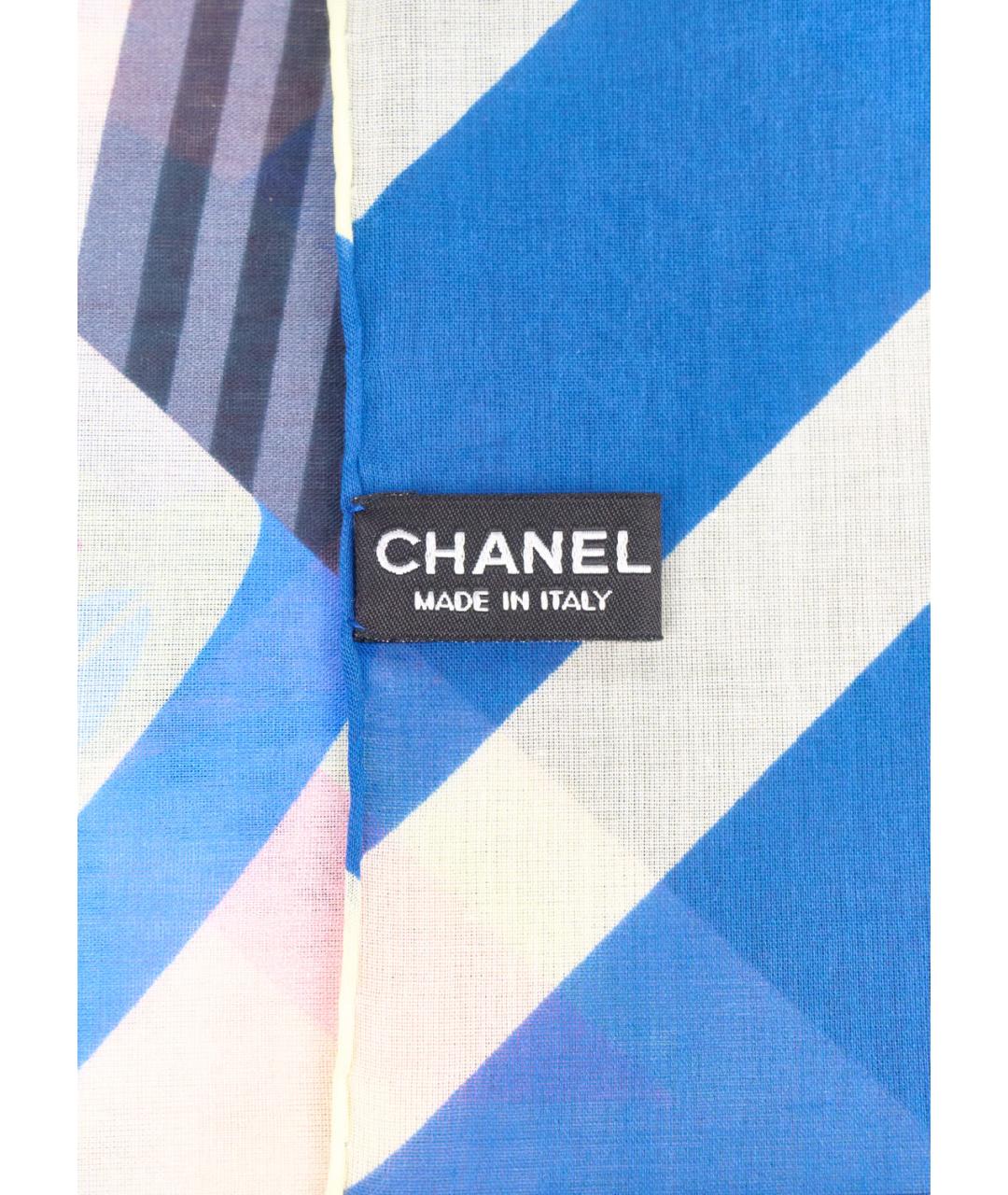 CHANEL Мульти хлопковый платок, фото 4