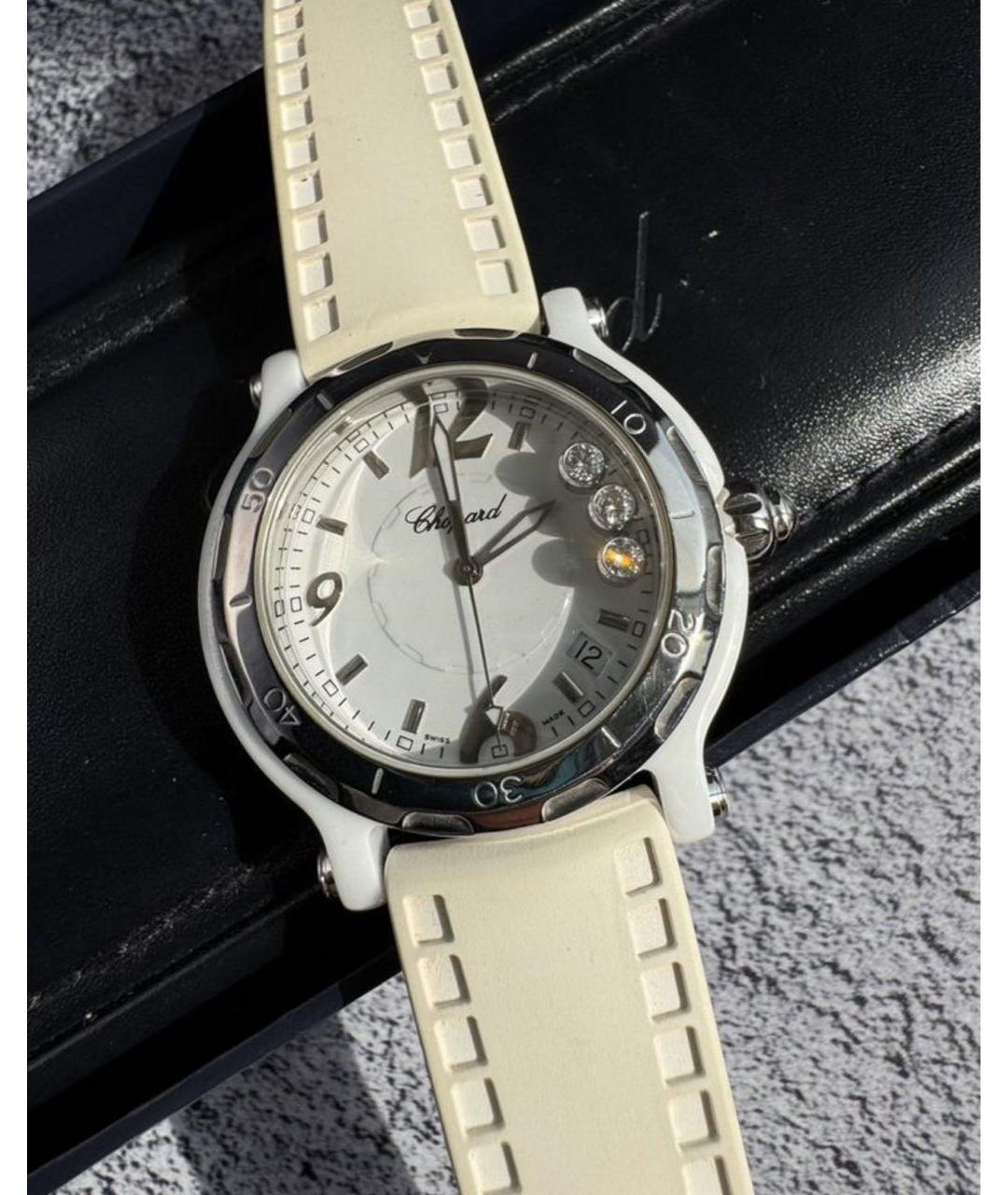 CHOPARD Белые часы, фото 4