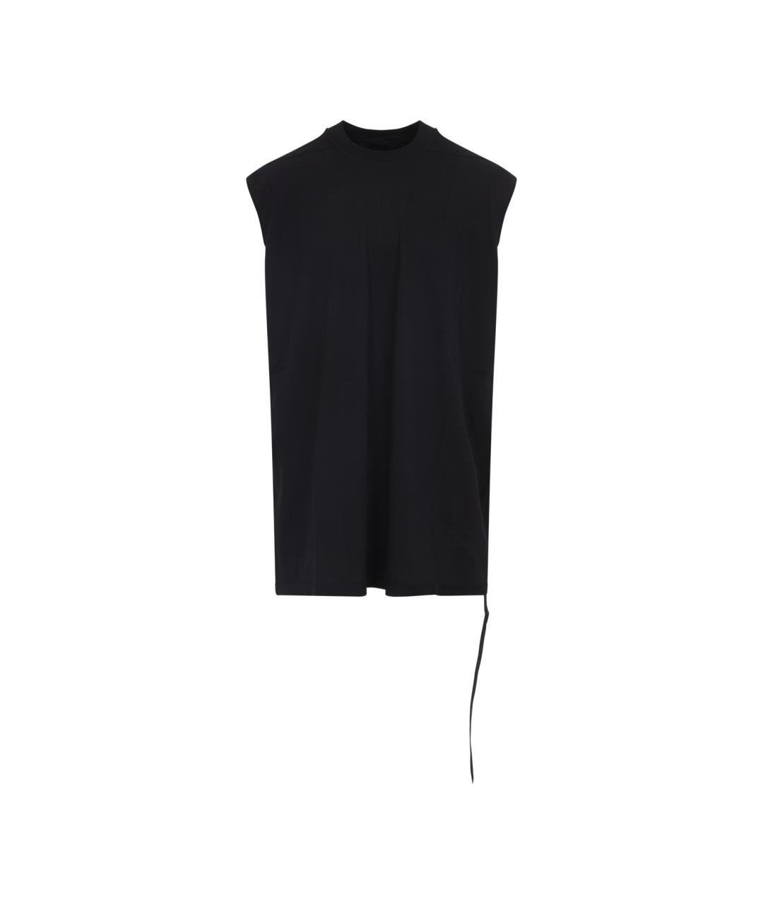 RICK OWENS DRKSHDW Черная хлопковая майка, фото 1