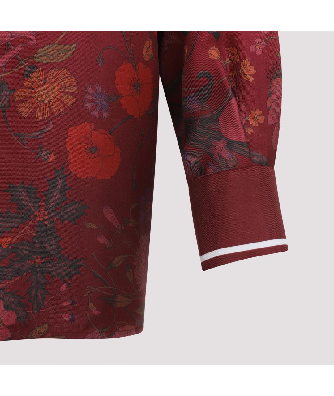 GUCCI Мульти шелковая рубашка, фото 5
