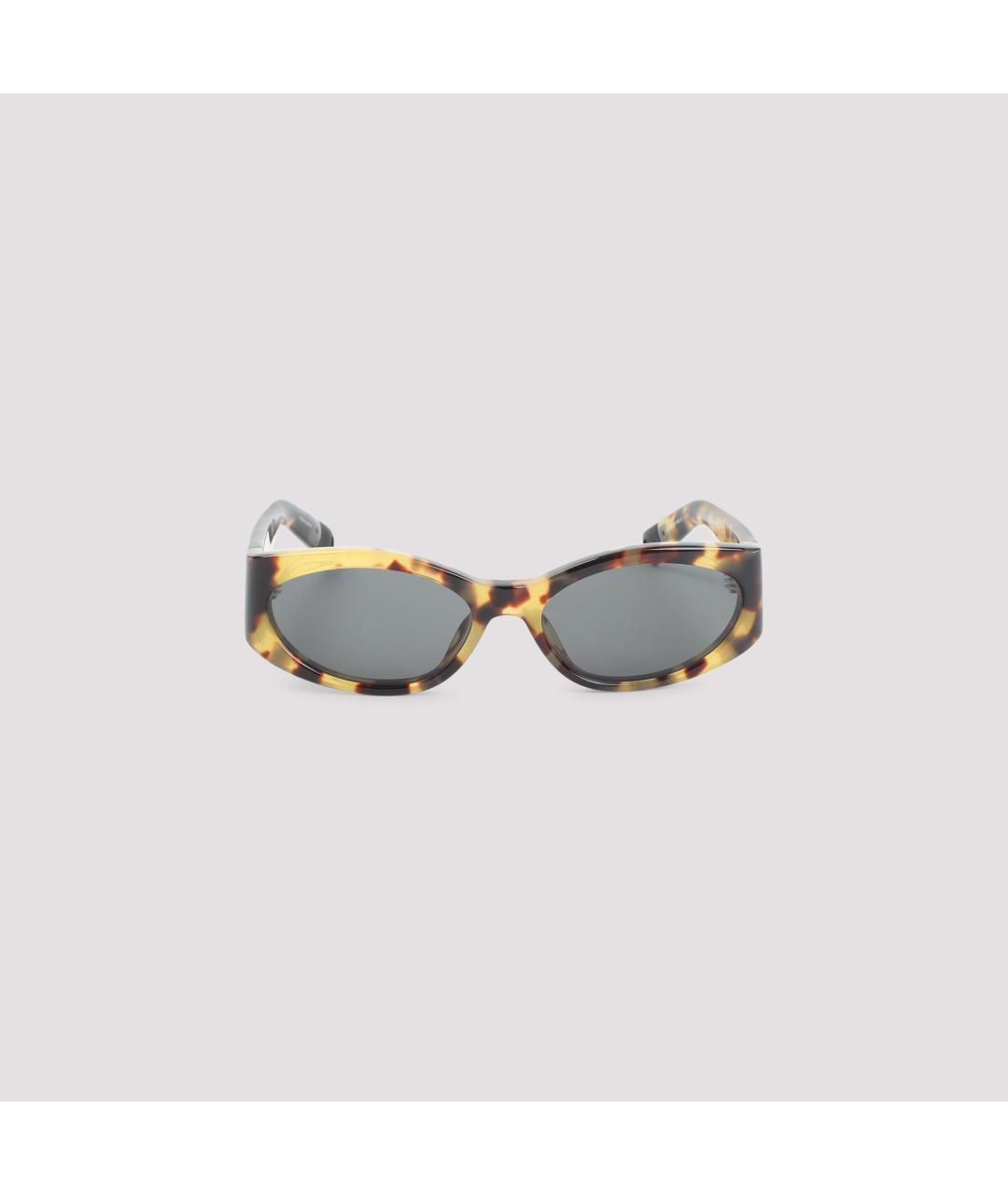 JACQUEMUS Мульти пластиковые солнцезащитные очки, фото 4