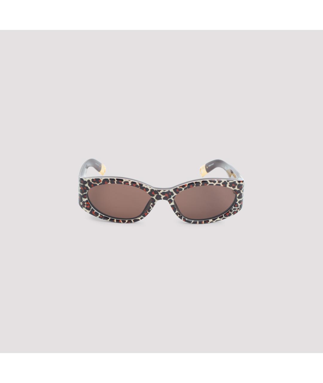 JACQUEMUS Мульти пластиковые солнцезащитные очки, фото 4
