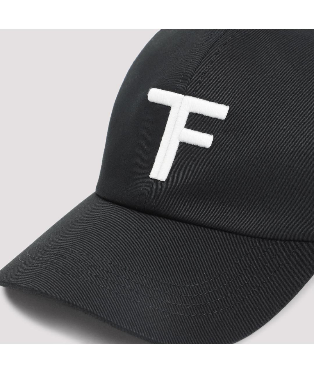 TOM FORD Черная хлопковая кепка/бейсболка, фото 6