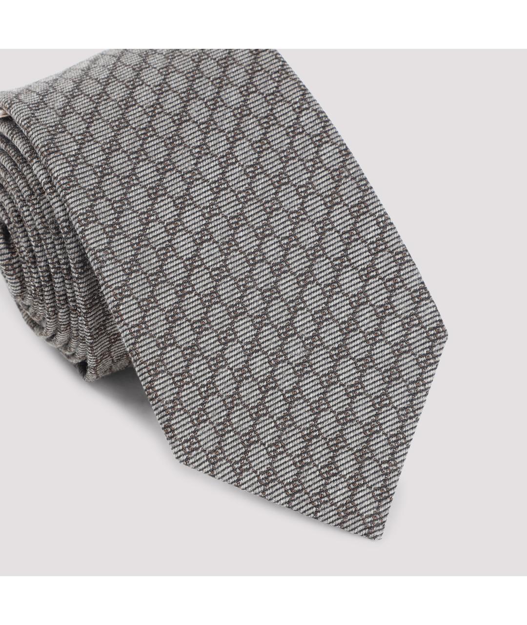 GUCCI Мульти шелковый галстук, фото 4