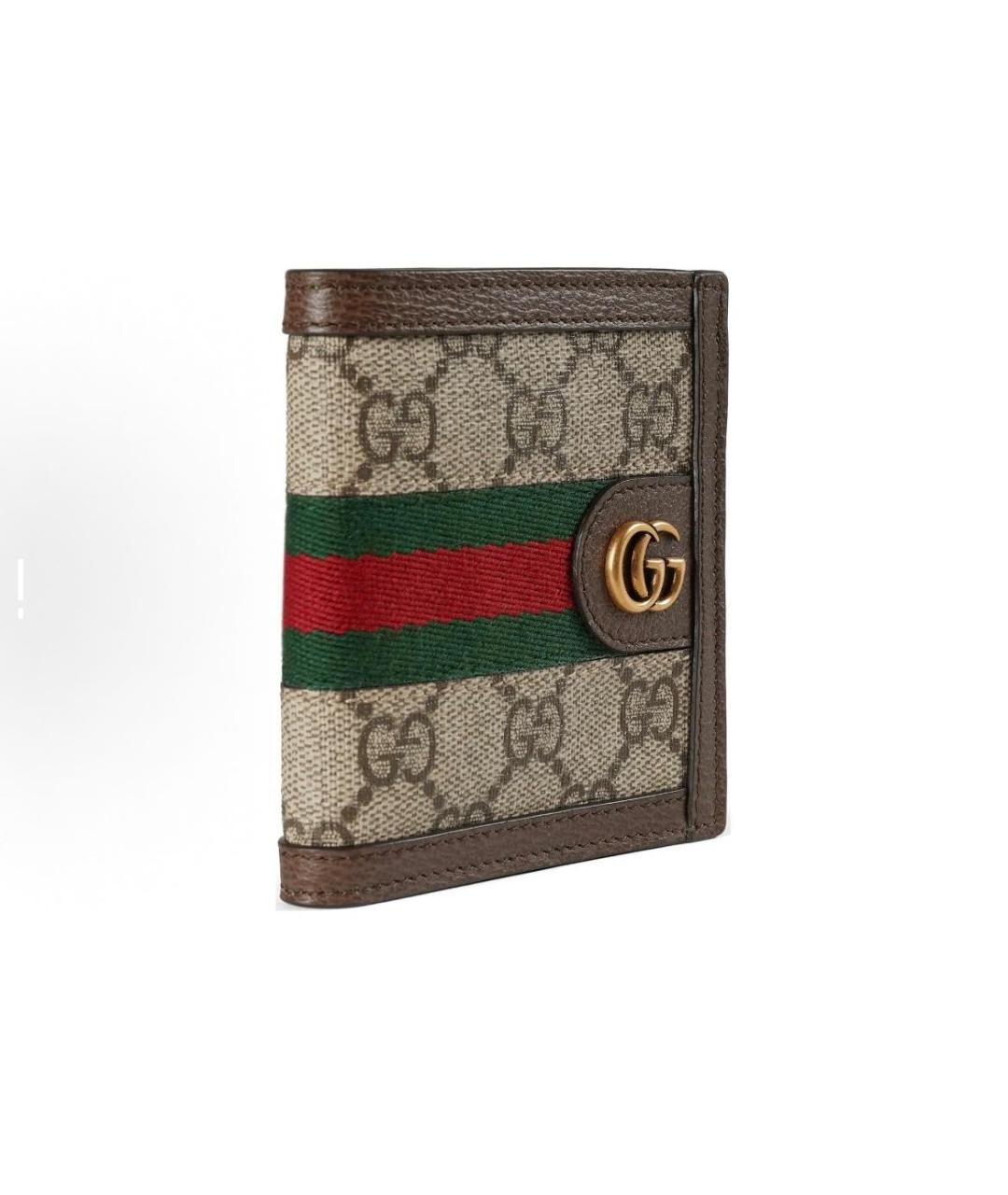 GUCCI Коричневый кошелек, фото 2