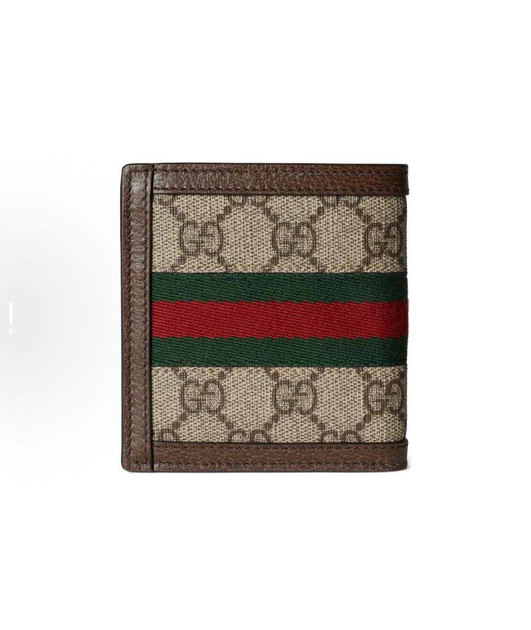 GUCCI Коричневый кошелек, фото 3
