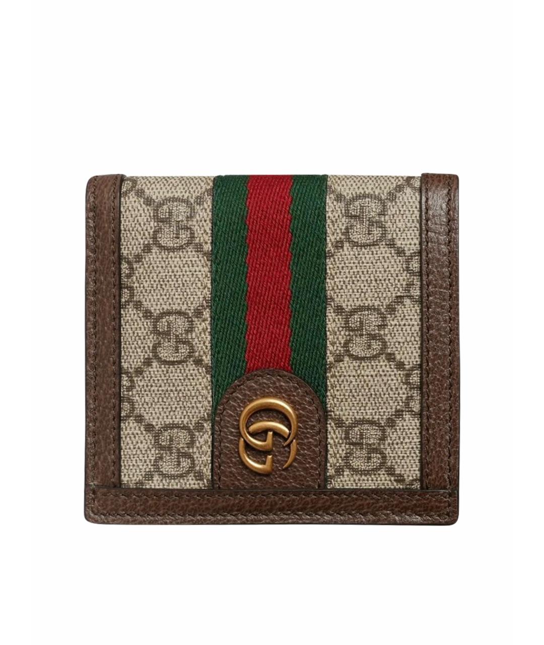 GUCCI Коричневый кошелек, фото 7