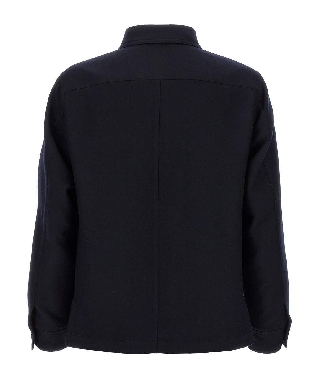 TOM FORD Темно-синяя шерстяная куртка, фото 2