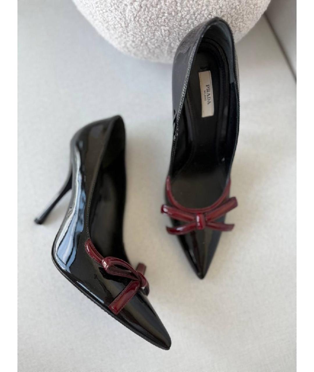 PRADA Черные туфли, фото 7