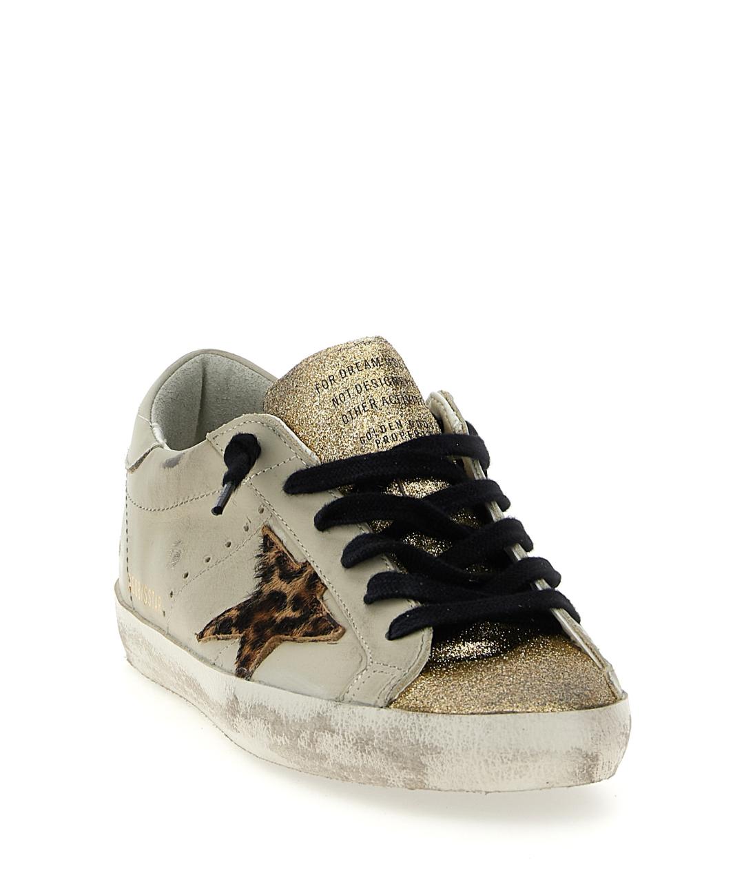 GOLDEN GOOSE DELUXE BRAND Мульти кожаные кеды, фото 2