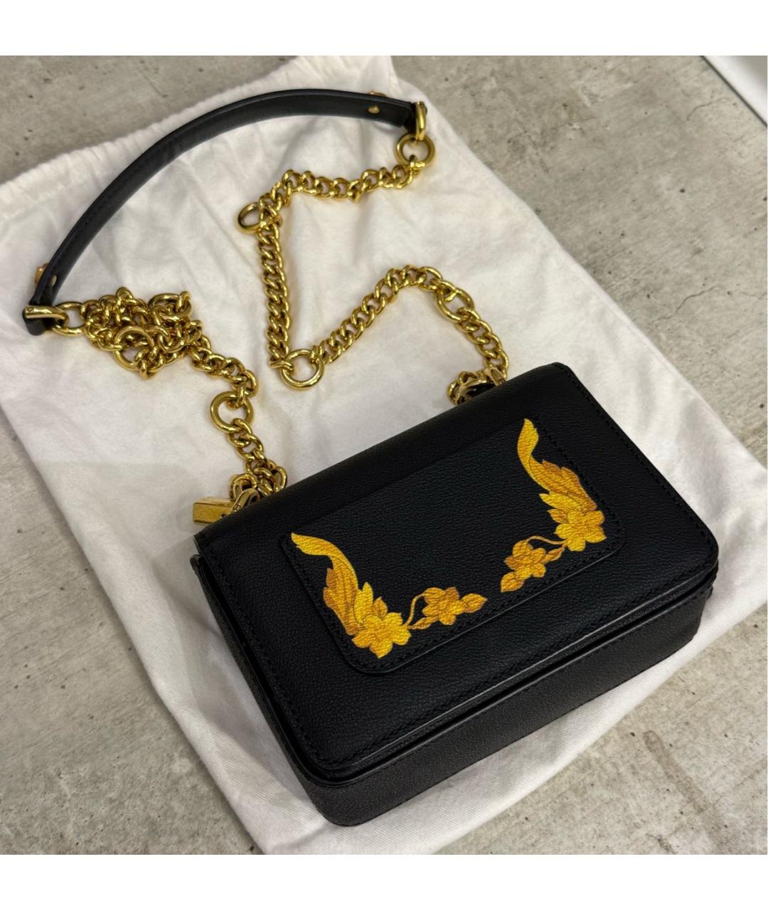 VERSACE Кожаная сумка через плечо, фото 2