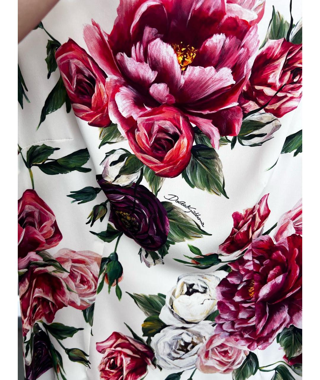 DOLCE&GABBANA Шелковая блузы, фото 4