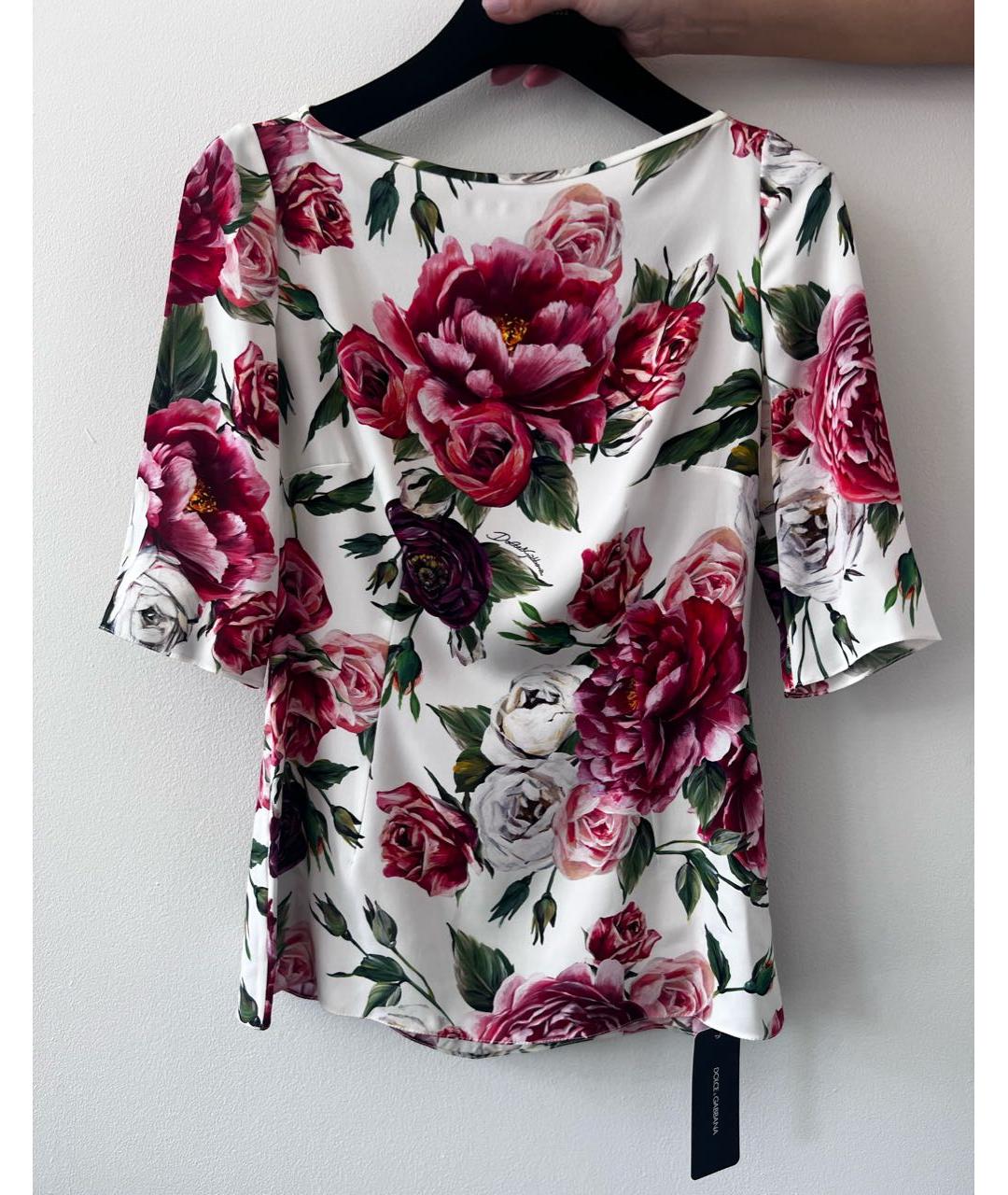 DOLCE&GABBANA Шелковая блузы, фото 7