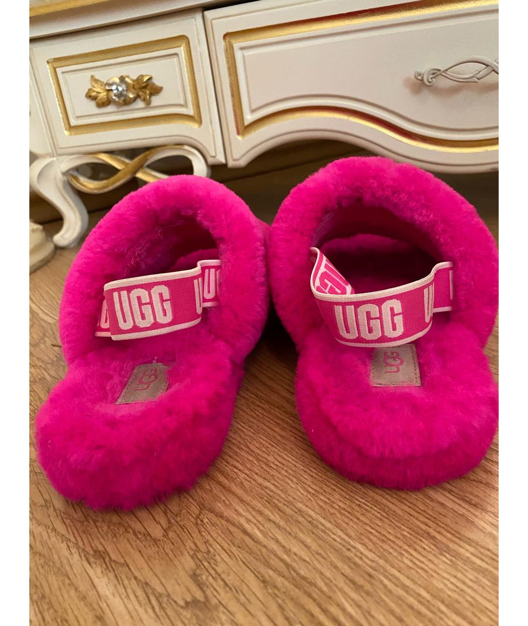 UGG AUSTRALIA Фуксия сандалии, фото 4