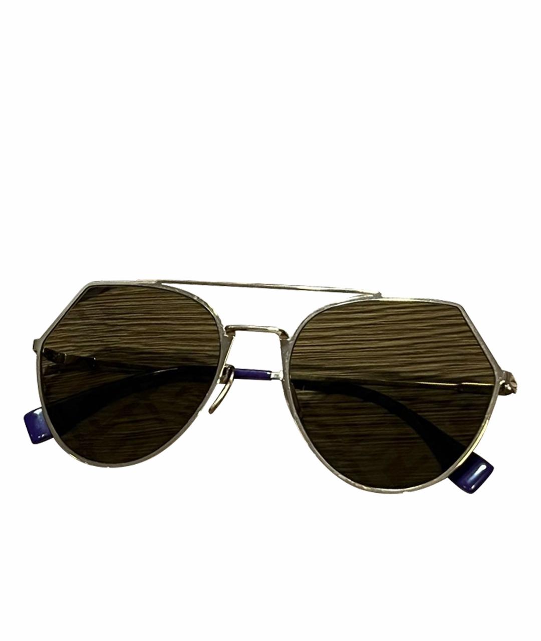 FENDI Металлические солнцезащитные очки, фото 1