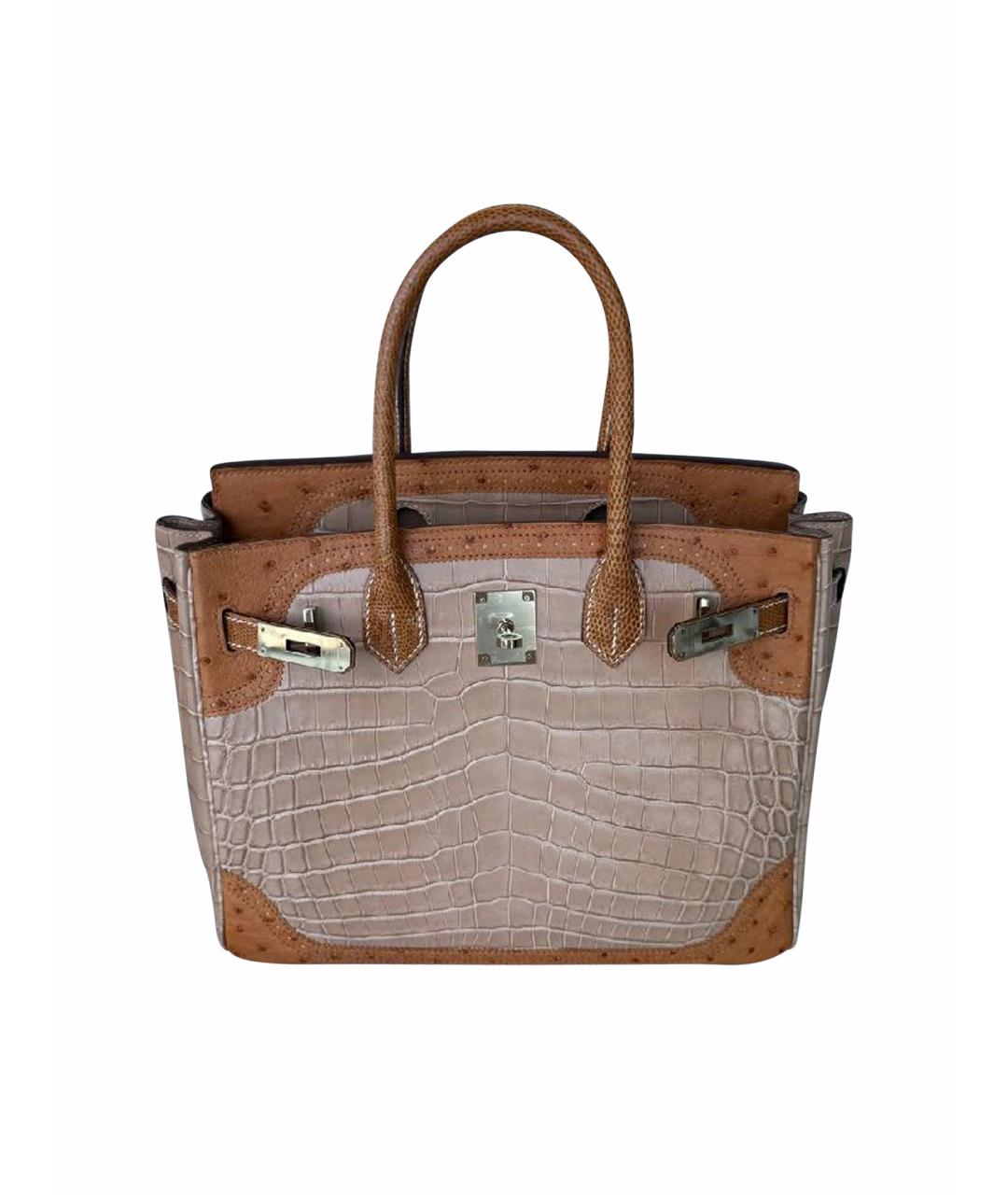 HERMES Сумка тоут из экзотической кожи, фото 1