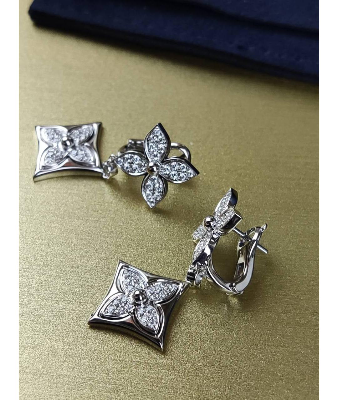 LOUIS VUITTON Серьги из белого золота, фото 8