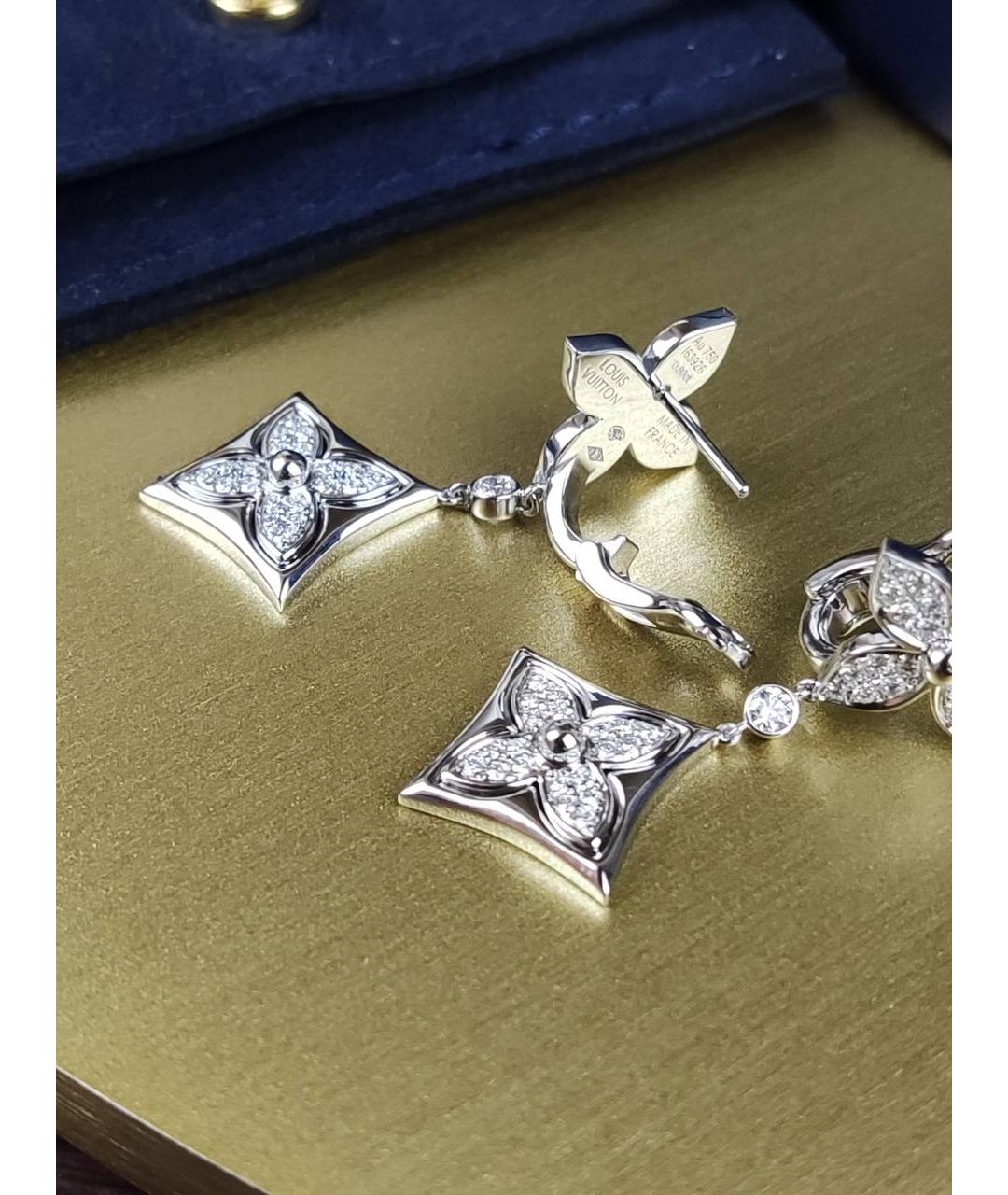 LOUIS VUITTON Серьги из белого золота, фото 3