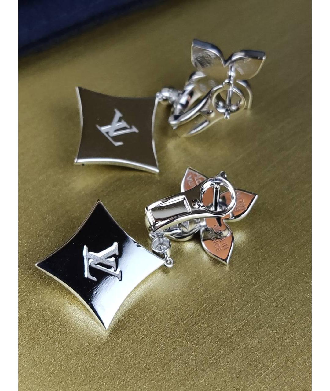 LOUIS VUITTON Серьги из белого золота, фото 7