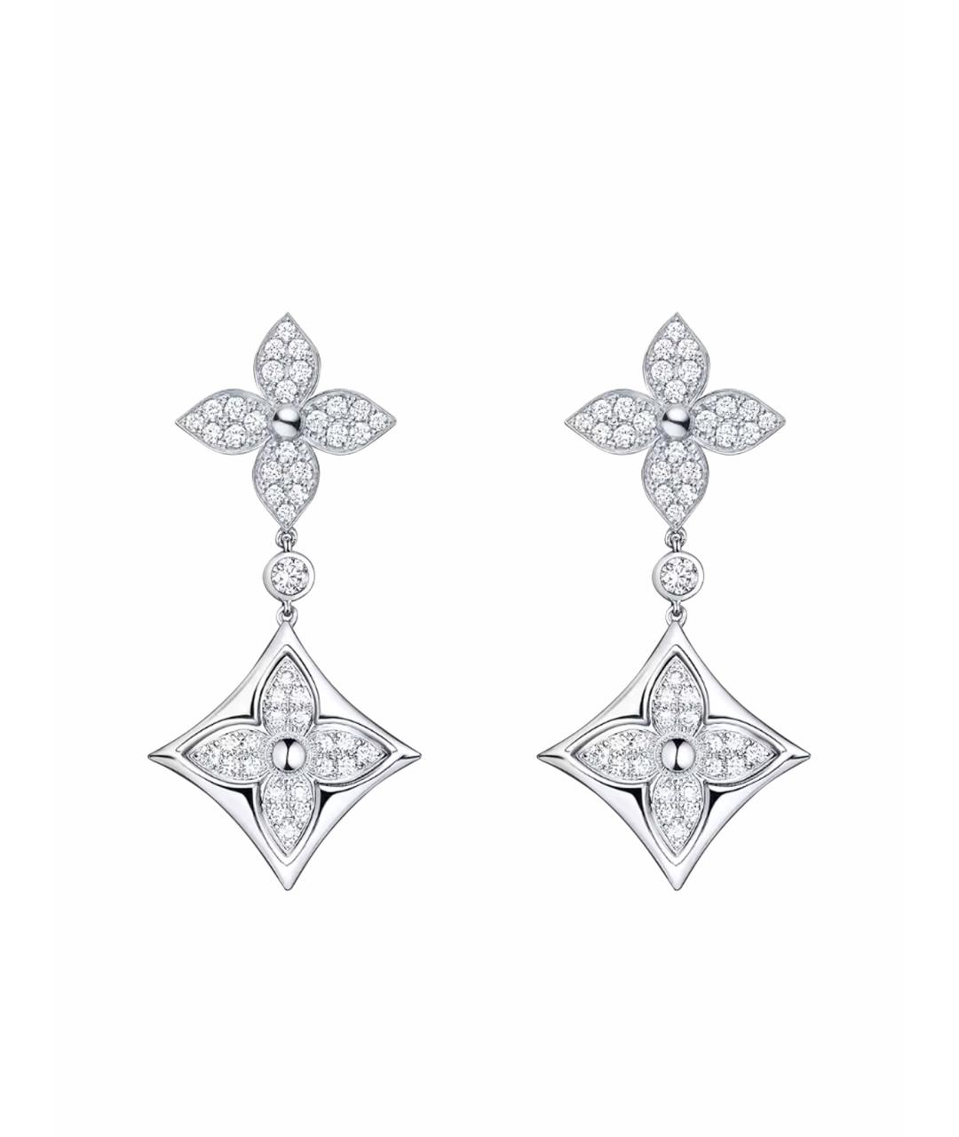 LOUIS VUITTON Серьги из белого золота, фото 1