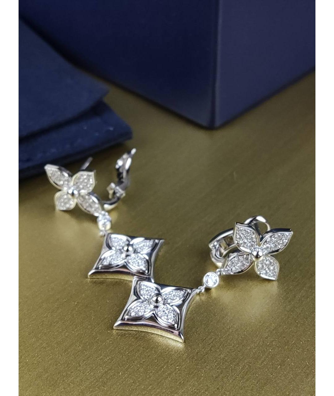 LOUIS VUITTON Серьги из белого золота, фото 5