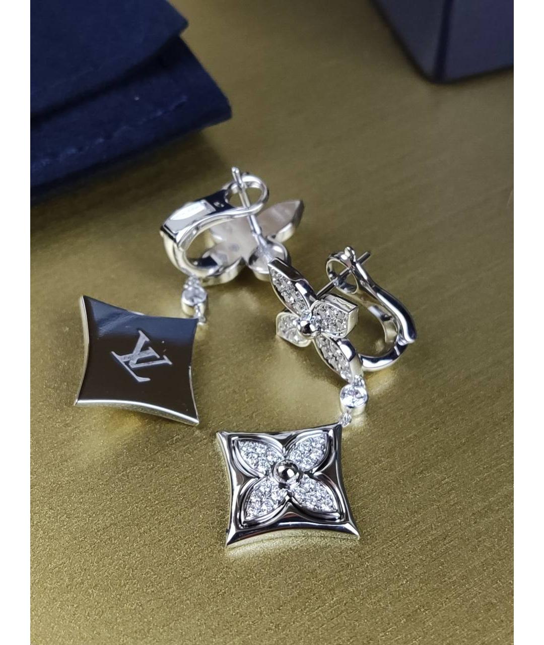 LOUIS VUITTON Серьги из белого золота, фото 6