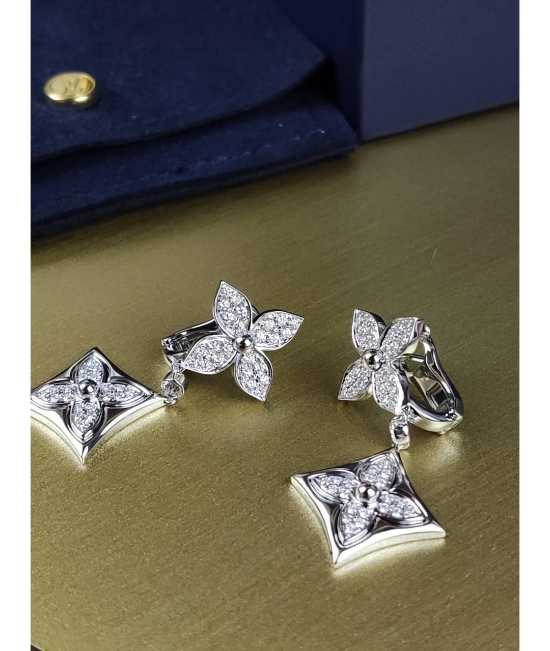 LOUIS VUITTON Серьги из белого золота, фото 4