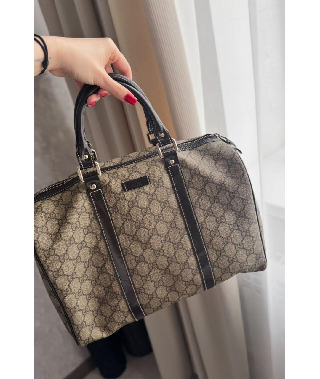 GUCCI Кожаная сумка с короткими ручками, фото 8